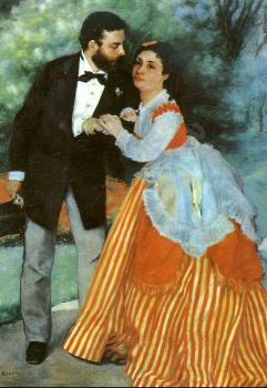 皮埃爾 奧古斯特 雷諾阿 Alfred Sisley and his wife